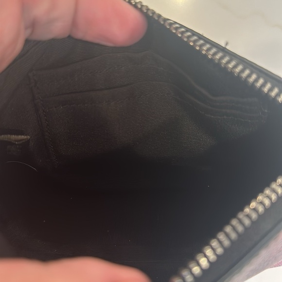 Coach Buffalo Plaid wristlet - Picture 3 of 3